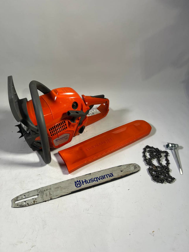 Husqvarna 130 Mark II Benzin Kettensaege 1 5 kW 38 cm 40 cm 967108402 Stark Gebraucht 1 - toolbrothers
