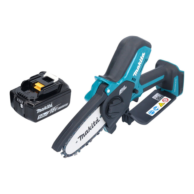 Makita DUC 101 T01 Akku Astsaege 18 V 10 cm Brushless 1x Akku 5 0 Ah ohne Ladegeraet 0 - toolbrothers