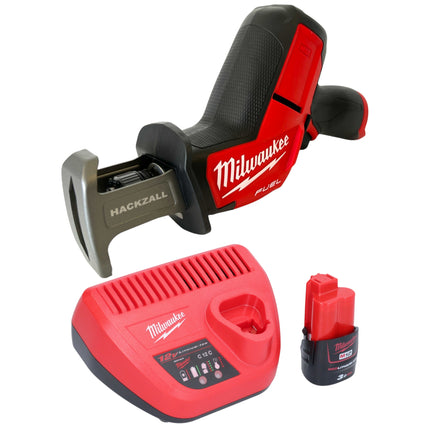 Milwaukee M12 CHZ 301 Akku Saebelsaege 12 V Brushless 1x Akku 3 0 Ah Ladegeraet 0 - toolbrothers