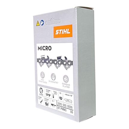 Stihl 3 8 Picco Micro Mini 3 PMM3 Saegekette 40 cm 3 8 P 1 3 mm 55 TG 1 Stueck 36100000055  1 - toolbrothers