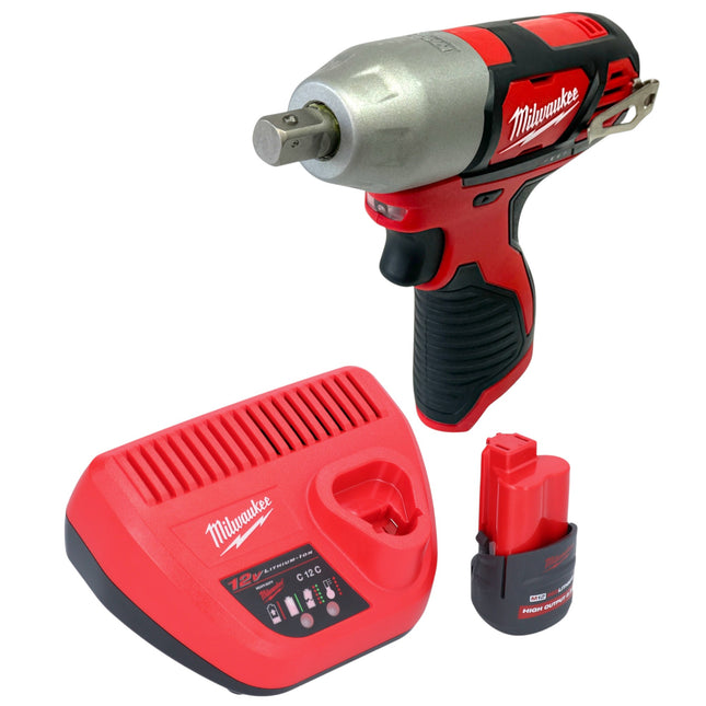 Milwaukee M12 BIW12 251 Akku Schlagschrauber 12 V 138 Nm 1 2 1x Akku 2 5 Ah Ladegeraet 0 - toolbrothers