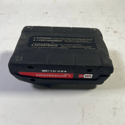 Rothenberger RO BP18 4 Li HD Akku 18V 4 0 Ah 1000002548 Gebraucht  3 - toolbrothers