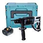 Makita DHR 202 M1JW Akku Bohrhammer 18 V 20 mm 2 0 J weiss 1x Akku 4 0 Ah Makpac ohne Ladegeraet 0 - toolbrothers
