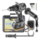 Procraft Industrial CD20B 1b Akku Bohrschrauber 20 V 150 Nm 1x Akku 4 0 Ah Ladegeraet Koffer 0 - toolbrothers