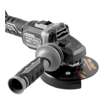 Procraft Industrial AG125Bbb Akku Winkelschleifer 20 V 125 mm Brushless Solo ohne Akku ohne Ladegeraet 4 - toolbrothers