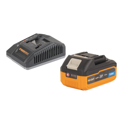 Procraft Starter Pack C20 6 5 Schnell Ladegeraet 20 V 6 5 A 1x 20 4 Turbo Akku 4 0 Ah 0 - toolbrothers