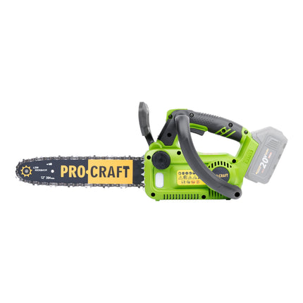 Procraft PKA42Libb Akku Kettensaege 20 V 304 mm Brushless 1x Akku 2 0 Ah ohne Ladegeraet 1 - toolbrothers