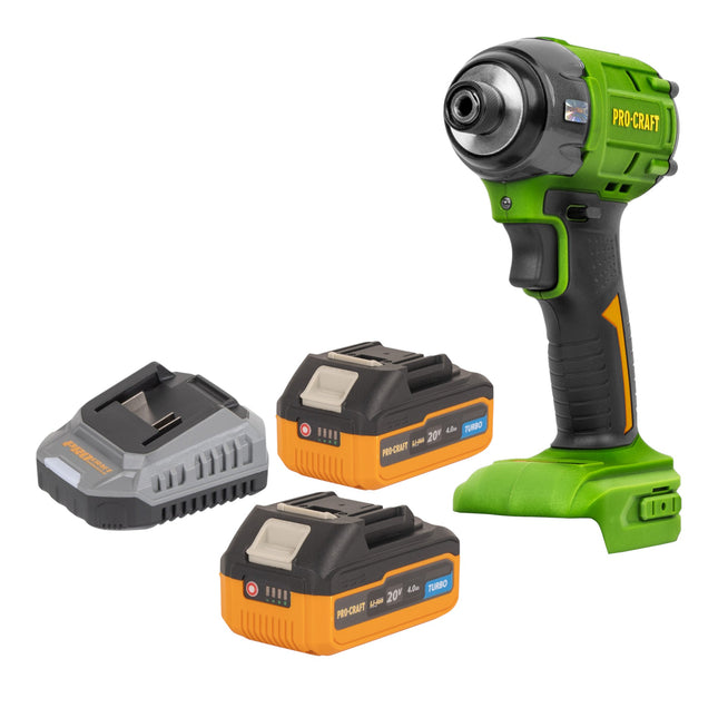 Procraft PS22bb Akku Schlagschrauber 20 V 230 Nm 1 2 Brushless 2x Akku 4 0 Ah Ladegeraet 0 - toolbrothers