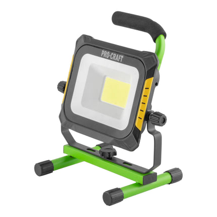 Procraft LP20 Akku LED Strahler 20 V IP 20 2x Akku 4 0 Ah Ladegeraet 1 - toolbrothers