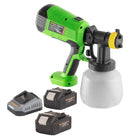 Procraft PSE40bb Akku Farbspritzpistole 20 V 2x Akku 4 0 Ah Ladegeraet 0 - toolbrothers