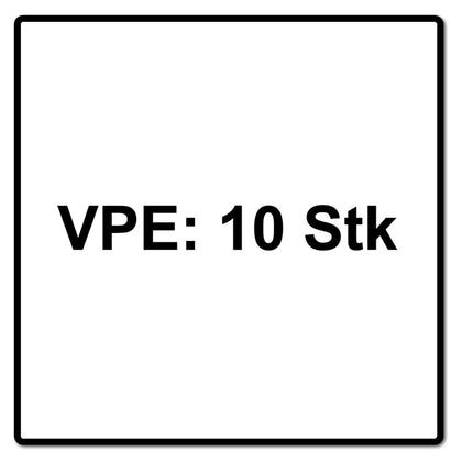 Komet Säbelsägeblatt PALLETS 225mm 10tpi 10 Stk. ( 2x 501.342 ) HSS-Bi-Metall - Toolbrothers