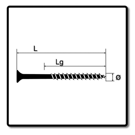 SPAX Fassadenschraube 5,0 x 100 mm Edelstahl A2 ( 0467000501003 ) 500 Stk Teilgewinde Mini Linsensenkkopf Torx T-STAR plus T20 CUT - Toolbrothers