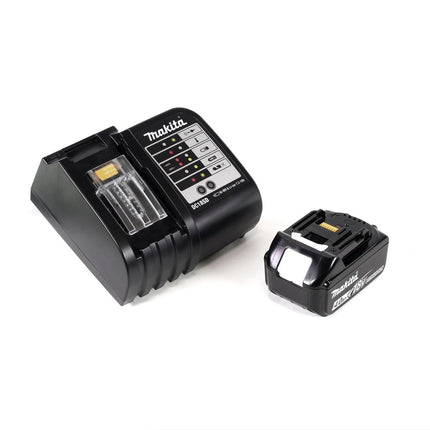 Taladro atornillador inalámbrico Makita DDF 451 SMX4 18 V 80 Nm + 1x batería 4,0 Ah + cargador + 70 piezas. Juego de brocas + estuche