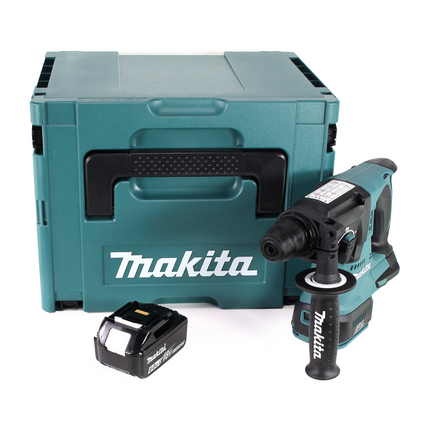 Trapano a percussione a batteria Makita DHR 242 G1J 18V 2.0J SDS-plus Brushless + 1x batteria ricaricabile 6.0Ah + Makpac - senza caricabatterie