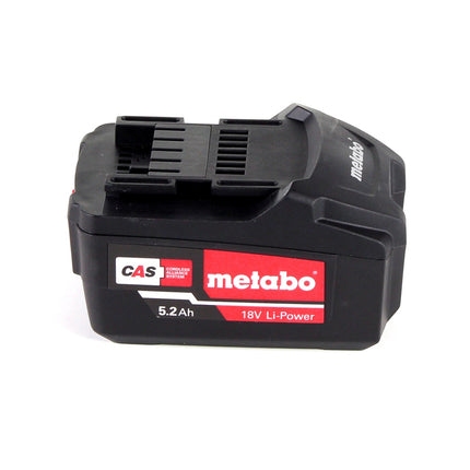 Metabo W 18 LTX 125 Quick Winkelschleifer 18V 125mm + 1x Akku 5,2Ah + Koffer - ohne Ladegerät