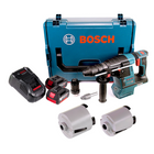 Bosch GBH 18V-26 F Cordless Rotary Hammer 2,6 J 18V SDS plus Brushless + 2x Batteries 5,0Ah + Charger + Drill Bit Accessories M16 + L-Boxx Case