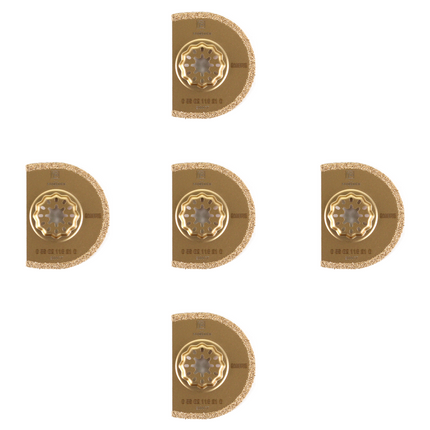 Hoja de sierra de metal duro Fein, 75mm, Starlock 5 piezas ( 63502118230 )