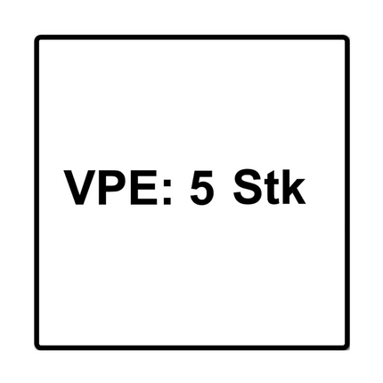 Hoja de sierra de metal duro Fein, 75mm, Starlock 5 piezas ( 63502118230 )