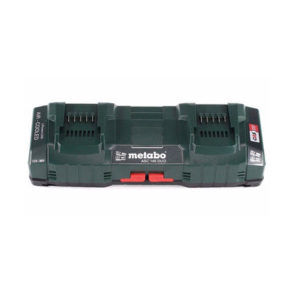 Set básico Metabo con 4x baterías Li-Power 5,2Ah + ASC 145 DUO + ​​Metaloc