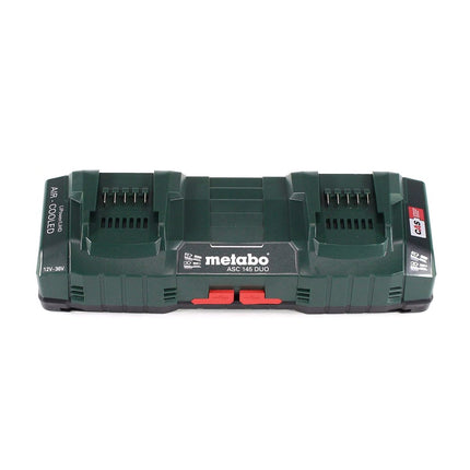 Metabo basic set with 2x Li-Power 5.2Ah battery + ASC 145 DUO double charger
