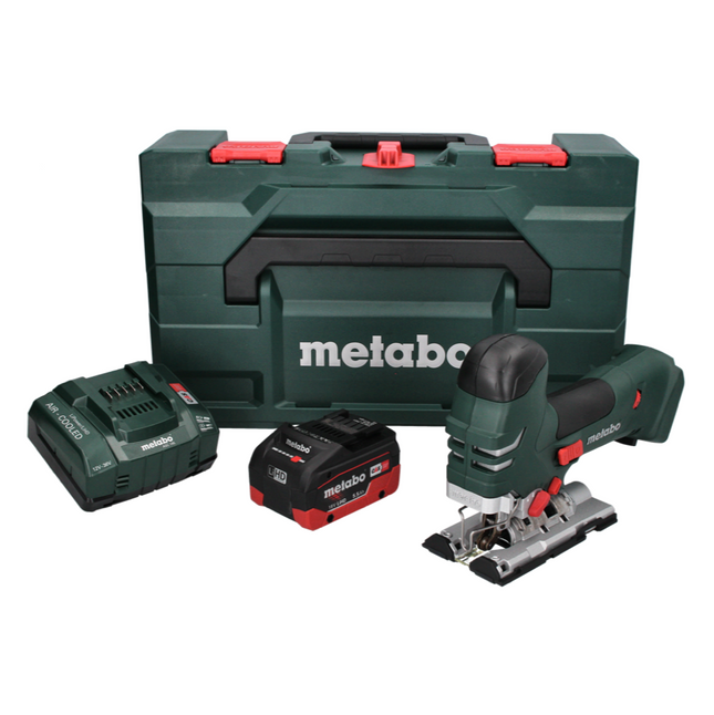 Metabo STA 18 LTX 140 Cordless Jigsaw 18 V + 1x Battery 5.5 Ah + Charger + MetaBOX Case