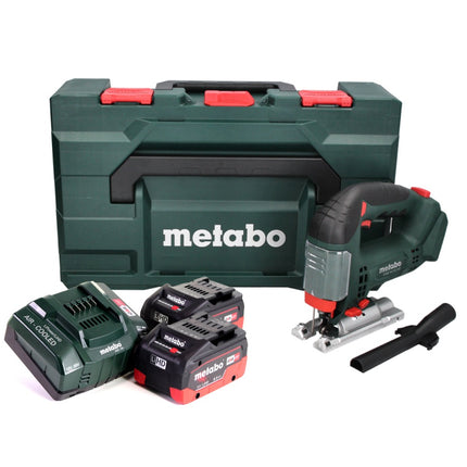Metabo STAB 18 LTX 100 Akku Stichsäge 18 V + 2x LiHD Akku 8,0 Ah + Ladegerät + MetaBOX
