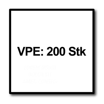 Meisterling Terrassenschrauben 6x80 mm 200 Stück ( 010010000041 ) CUT Spitze 90° Linsen Senkkopf mit Torx 2/3 Grobgewinde VA Edelstahl