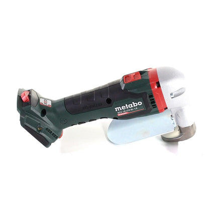 GRATIS 3 años de servicio completo protección integral Metabo SCV 18 LTX BL 1.6 Tijeras de hojalatero a batería 18 V sin escobillas (601615840) Solo + MetaLoc - sin batería, sin cargador