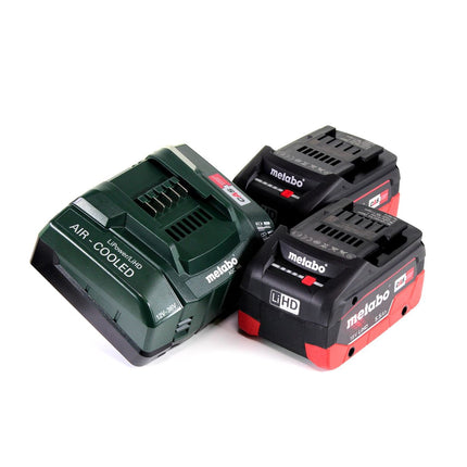 Metabo NIV 18 LTX BL 1.6 Grignoteuse sans fil 18 V GRATUIT 3 ans de service complet protection complète sans balai + 2x Batteries LiHD 5,5 Ah + Chargeur + MetaLoc
