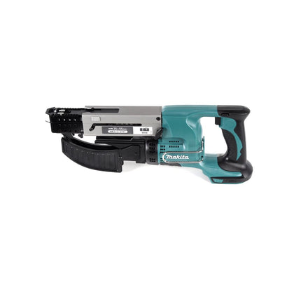 Makita DFR 550 RGJ Akku Magazinschrauber 18 V 25 - 55 mm + 2x Akku 6,0 Ah + Ladegerät + Makpac