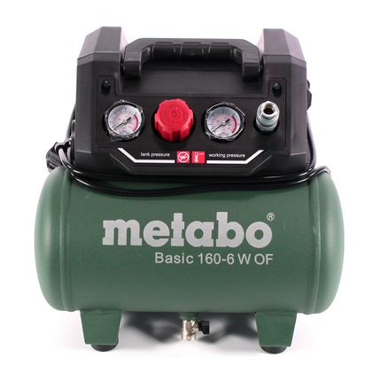 Metabo Basic 160-6 W OF Kompressor 900 W 8 bar ( 601501000 )
