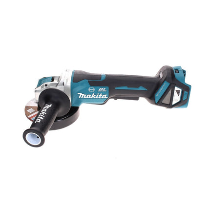Makita DGA 519 ZJ Smerigliatrice angolare a batteria 18 V 125 mm Brushless X-Lock Solo + Makpac - senza batteria, senza caricabatterie