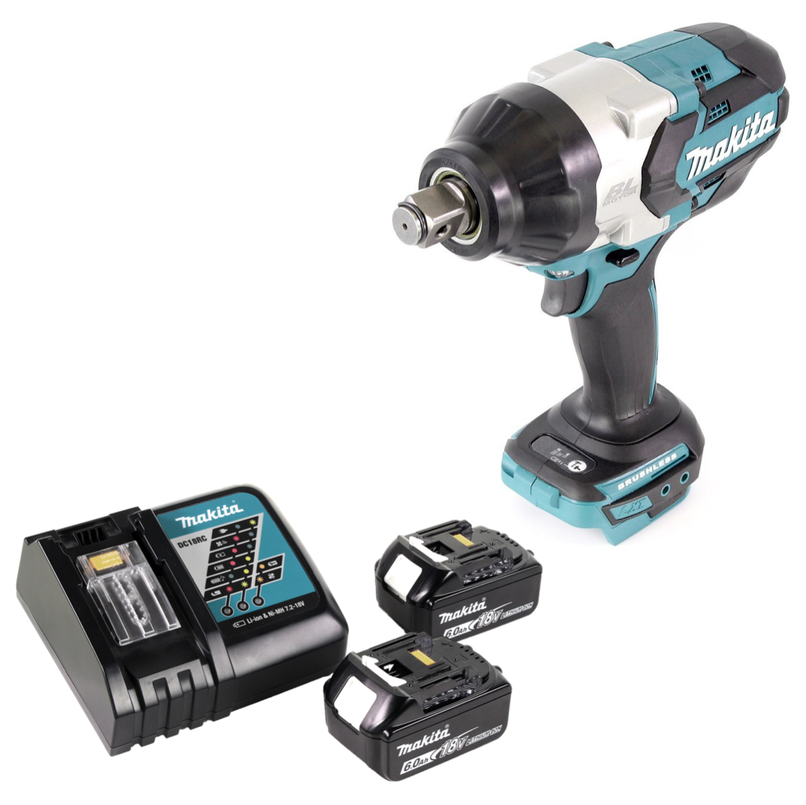 Makita DTW 1001 Z 18 V Cordless Impact Wrench Brushless Li-Ion