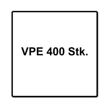 SPAX Terrassenschraube 5,0 x 60 mm Edelstahl A2 400 Stk. ( 0537000500605 ) Fixiergewinde Zylinderkopf Torx T-STAR Plus T25 Cut