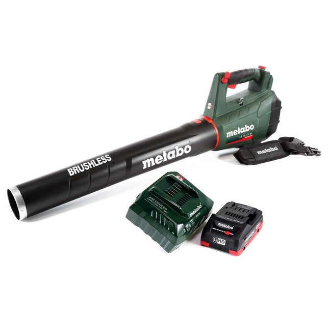 Metabo LB 18 LTX BL cordless leaf blower 18 V brushless + 1x battery 4.0 Ah + charger