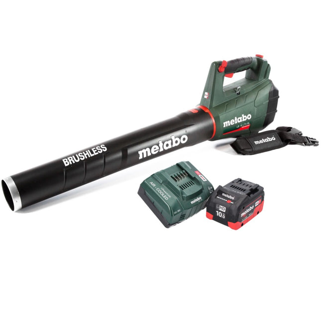 Metabo LB 18 LTX BL cordless leaf blower 18 V brushless + 1x rechargeable battery 10.0 Ah + charger