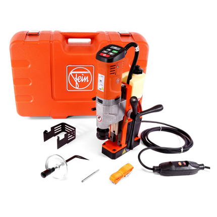 Fein KBU 35Q Magnetkernbohrmaschine 1100 Watt bis 35mm 7 tlg. + Koffer ( 72705361000 )