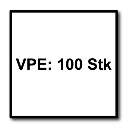 SPAX HI.FORCE Tellerkopf Schraube 6,0 x 220 mm 100 Stk. ( 2x 0251010602205 ) Torx T-Star Plus T30 Teilgewinde Wirox 4Cut