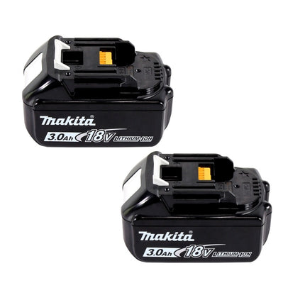 Makita DLM 382 F2 cordless lawn mower 36 V ( 2x 18 V ) 38 cm 40 l + 2x battery 3.0 Ah - without charger