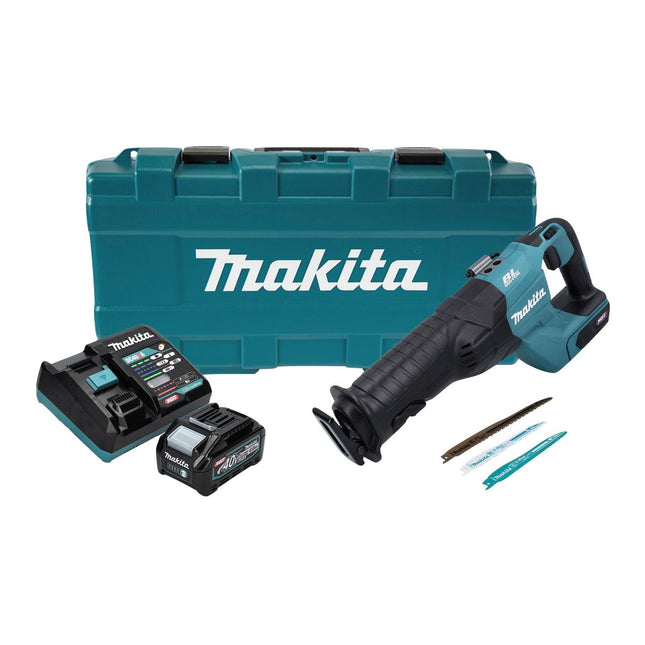 Makita JR 001 GM101 Sega circolare a batteria 40 V max. senza spazzole XGT + 1x batteria 4,0 Ah + caricabatterie + valigetta