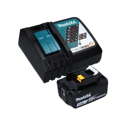 Makita DPB 183 RF1 Scie à ruban sans fil 18 V 66 mm brushless + 1x Batterie 3,0 Ah + Chargeur