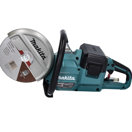 Makita DCE 090 RM2X1 Akku Trennschleifer 36 V ( 2x 18 V ) 230 mm Brushless + 2x Akku 4,0 Ah + Ladegerät
