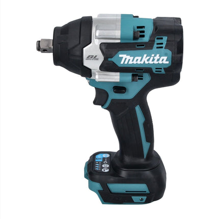Makita DTW 700 RFJ cordless impact wrench 18 V 700 Nm 1/2" XPT Brushless + 2x rechargeable battery 3.0 Ah + charger + Makpac