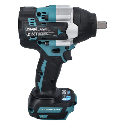 Makita DTW 701 RM Akku Schlagschrauber 18 V 700 Nm 1/2" XPT Brushless + 2x Akku 4,0 Ah + Ladegerät