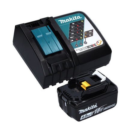 Makita DPO 600 RM1 cordless random orbital sander 18 V 150 mm XPT brushless + 1x 4.0 Ah battery + charger