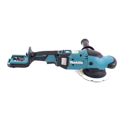Makita DPO 600 RT1 cordless random orbital sander 18 V 150 mm XPT brushless + 1x 5.0 Ah battery + charger