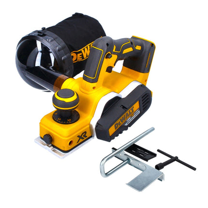 DeWalt DCP 580 N Pialletto a batteria 18V 82 mm + Sacchetto raccoglipolvere DWV 9390 - senza batteria, senza caricabatterie