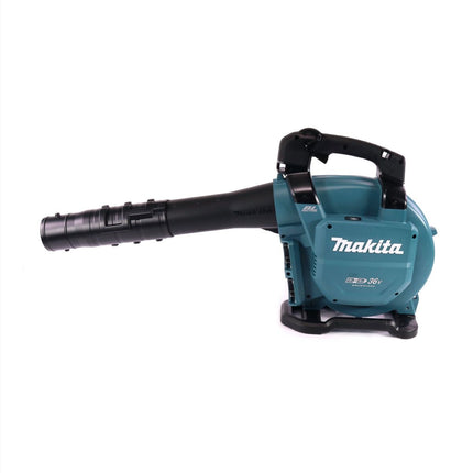 Makita DUB 363 RT2V Soffiatore / aspirafoglie a batteria 36 V ( 2x 18 V ) Brushless + set di aspirazione + 2x batteria 5,0 Ah + caricabatterie