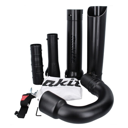 Makita DUB 363 RT2V Soffiatore / aspirafoglie a batteria 36 V ( 2x 18 V ) Brushless + set di aspirazione + 2x batteria 5,0 Ah + caricabatterie