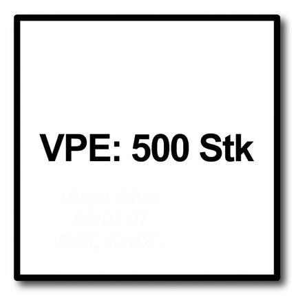 Tornillo fachada SPAX 4,5 x 70 mm 500 piezas Acero inoxidable A2 (5x 25470004507022) rosca de fijación mini cabeza avellanada T-STAR Plus Torx T20 CUT